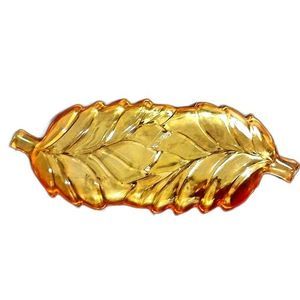 4/$35 Vintage Indiana Glass Co Marigold Carnival Glass Dish